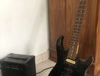 Electric Guitar with Amp