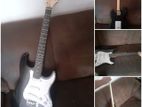 Electric Guitar with Amp