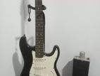 Electric Guitar with Amplifier