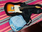 Electric Guitar and Amplifier