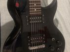 Electric Guitar with Amplifier