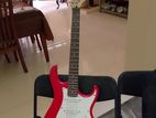 Electric Guitar with Amplifier