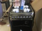 Electric Oven with 4 Gas Burners