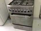 Electric Oven with Four Gas Burners