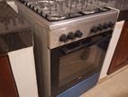 Electric Oven with Gas Stove Top