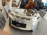 Electric Round Chafing Buffet Set
