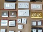 Electrical Switches & Accessories Lot