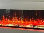 Electronic LED Fireplace Displays