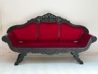 Antique Style Wooden Sofa Set (3+1+1)