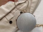 Elegant Crystal Ball Crossbody Chain Bag for Women