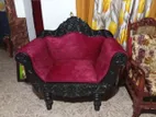 Antique Ebony Sofa Set