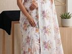 Elegant Floral Saree