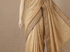Elegant Golden Saree