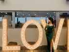 Elegant Green Gown For Rent