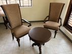 Elegant High chairs with table