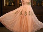 Elegant Light Orange Girl’s Outfit – Multi Style Wear