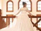 Elegant Modern Bridal Wedding Dress