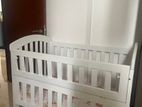 Elegant Smockers Baby Cot with Mattress