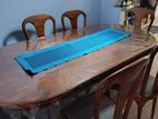 Teak Dining Table with Chairs
