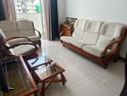 Solid Wood Sofa Set