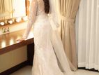 Elegant Western Bridal Frock