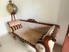 Elegant wood kavichchi sofa