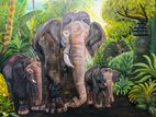Elephant paintings