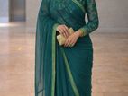 Emerald Green Wedding Saree