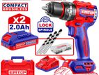 EMTOP 13mm 20V 66Nm Brushless motor cordless hammer impact drill machine
