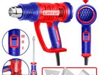 EMTOP 20045 Air flow adjustable hot heat gun machine 2000 Watts