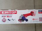 EMTOP 20V Brushless Cordless Angle Grinder Herman PT 0809