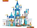 Enchanting Fairytale Castle - 607PCS Building Block Toys A9-018