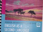 English as a second language o/l edexcel