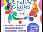 English Classes for Grade 3,4,5