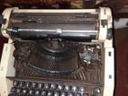 English Olympia Typewriter