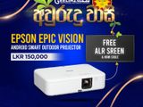 Epson Epic Vision Wireless Projector With Screen