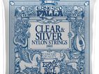 Ernie Ball Clear & Silver Classical Guitar Strings, 28-42 Gauge(2403)