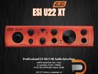 ESI U22 XT 24-bit 96kHz USB 2.0 2 Pro Audio Interface Sound Card