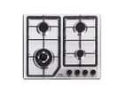 Euro 4 burner Stainless Steel Cast iron Built In Gas Hob - JZS54011