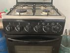 Euro 4 burner with Gas oven 6 months used