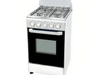 Euro 4 Burner With Standing Oven White