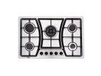 Euro 5 Burner Stainless Steel Cast iron Built In Gas Hob - JZS75001A
