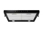 Euro 60CM Touch Sensor Cooker Hood Cassette Charcoal Filter - Black