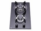 Euro Cooker Hob 2 Burner Tempered Glass JZG32001 - 36959