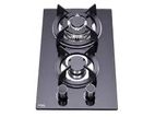 Euro Cooker Hob 2 Burner Tempered Glass JZG32001