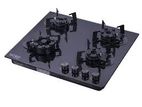 Euro Cooker Hob 4 Burner Magic Tempered Glass JZG54002B 49162