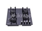Euro Cooker Hob 4 Burner Magic Tempered Glass JZG54002B - 49162
