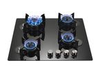 Euro Cooker Hob 4 Burner Magic Tempered Glass JZG54002B