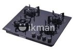 Euro Cooker Hob 4 Burner Magic Tempered Glass JZG54002B