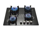 Euro Cooker Hob 4 Burner Magic Tempered Glass JZG54002B